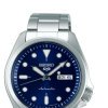 Reloj Seiko 5 Sports Street Style de hombre, en acero, automático y esfera azul, SRPE53K1.