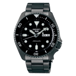 Reloj Seiko 5 Sports de hombre automático en negro, SRPD65K1.