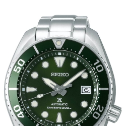 Reloj Seiko Prospex Sumo Diver's 200 m. automático con esfera verde, SPB103J1.