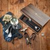 ❤️ Set de sommelier 5 piezas en acero y resina con estuche, WMF Baric, 0662866040.