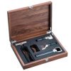 Decantador del set sommelier 5 piezas con estuche de nogal, WMF Baric, 0662866040.