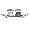 Salpimentero de 3 piezas en acero y cristal, Wangenfeld de WMF, 0660079990.