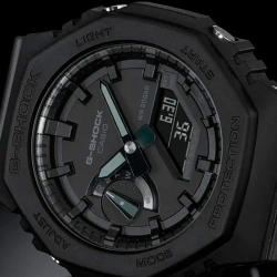 ⚡Reloj Casio G-Shock Classic Carbon Core en negro, GA-2100-1A1ER.