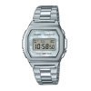 ❤️ Reloj Casio Vintage de mujer acero con esfera de nácar, A1000D-7EF.