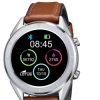 Reloj inteligente Lotus Smartime de hombre plateado y correa piel, 50008/1.