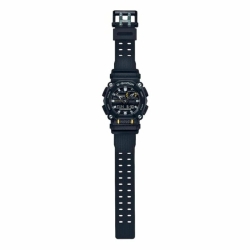 Reloj Casio G-Shock Classic en negro con detalles amarillos, GA-900-1AER.