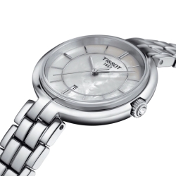 Reloj Tissot Flamingo de mujer con esfera de nácar T0942101111100.