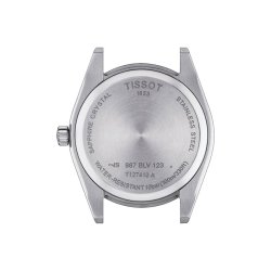 Reloj Tissot Gentleman de hombre en acero con esfera azul, T1274101104100.