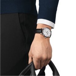 Reloj Tissot Le Locle Powermatic 80 de hombre con correa negra, T0064071603300.