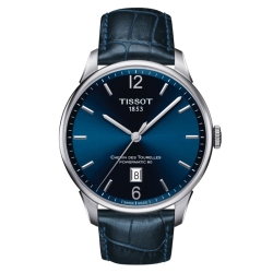 Reloj Tissot Chemin des Tourelles Powermatic 80 de hombre en azul, T0994071604700.