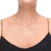 Colgante de plata en forma de rayo con circonitas, Habryt de Luxenter, NH18100.