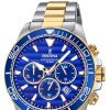 Reloj Festina Prestige de hombre bicolor con cronógrafo y esfera azul, F20363/2.