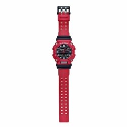 Reloj Casio G-Shock Classic resina roja con detalles en negro, GA-900-4AER.