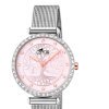 Reloj Lotus de mujer Bliss en acero con esfera rosé y árbol de la vida, 18709/2.