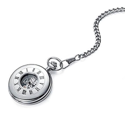 Reloj de bolsillo Viceroy para hombre mecánico tipo esqueleto, 44107-02.