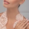 Conjunto completo de oro rosado con diamantes, de Superoro.