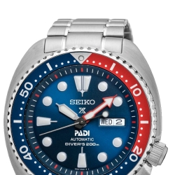 Reloj Seiko Prospex Padi Diver´s 200 m. automático y acero, esfera azul, SRPE99K1.