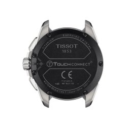 Reloj Tissot T-Touch Connect Solar de hombre de titanio y correa de silicona T1214204705100.