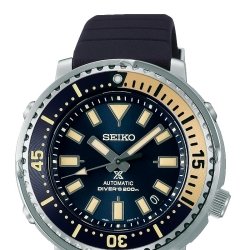 Reloj Seiko Prospex tipo Tuna, automático Diver's 200 m. en azul, SRPF81K1.