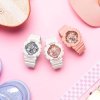 ⭐ Reloj Casio Baby-G de mujer blanco y esfera rosada, BA-130-7A1ER.
