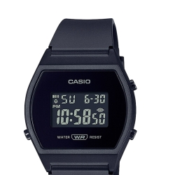 Reloj Casio Collection de mujer en negro y digital, LW-204-1BEF.