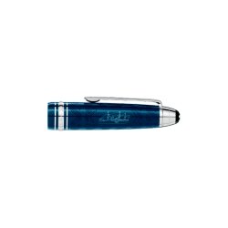 Pluma Montblanc Meisterstück LeGrand La Vuelta al Mundo en 80 Días, en azul, 126198.