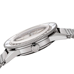 Reloj Rado Captain Cook de mujer en acero y diamantes en esfera, R32500703.