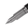Pluma Montblanc Starwalker Ultra Black en resina negra y rutenio, 126340.