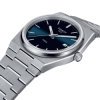 Reloj Tissot PRX de hombre en acero y esfera azul, T1374101104100.