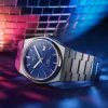 Reloj Tissot PRX Powermatic 80 de hombre, automático y esfera azul, T1374071104100.