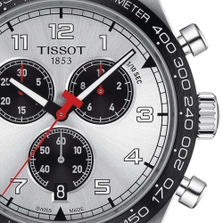 Reloj Tissot PRS 516 Chronograph de hombre con correa marrón, T1316171603200.