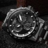 Reloj Tissot SuperSport Chrono de hombre en acero PVD negro, T1256173305100