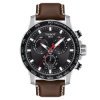 ⚡Reloj Tissot SuperSport Chrono hombre correa marrón, T1256171605101