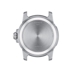 Reloj Tissot SuperSport de hombre en acero y esfera negra, T1256101105100.