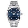 Reloj Tissot Gentleman Powermatic 80 Silicium automático esfera azul, T1274071104100.