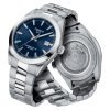 Reloj Tissot Gentleman Powermatic 80 Silicium automático esfera azul, T1274071104100.