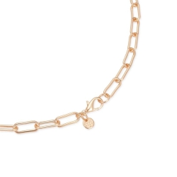 Gargantilla dorada con colgante de turquesa y perlas, Haizu de Luxenter, SGNW30994.