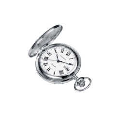 Reloj Viceroy de bolsillo para hombre con esfera blanca y cadena, ref. 44105-02