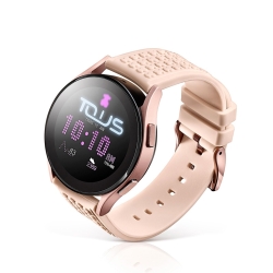 Reloj inteligente Samsung Galaxy 4 for Tous en aluminio rosa, 100350710.