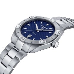 Reloj Tissot PR 100 Sport Gent de hombre con esfera azul T1016101104100.