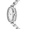 Reloj Tous Rond acero de mujer, con circonitas laterales, 100350590.