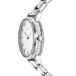 Reloj Tous Rond acero de mujer, con circonitas laterales, 100350590.