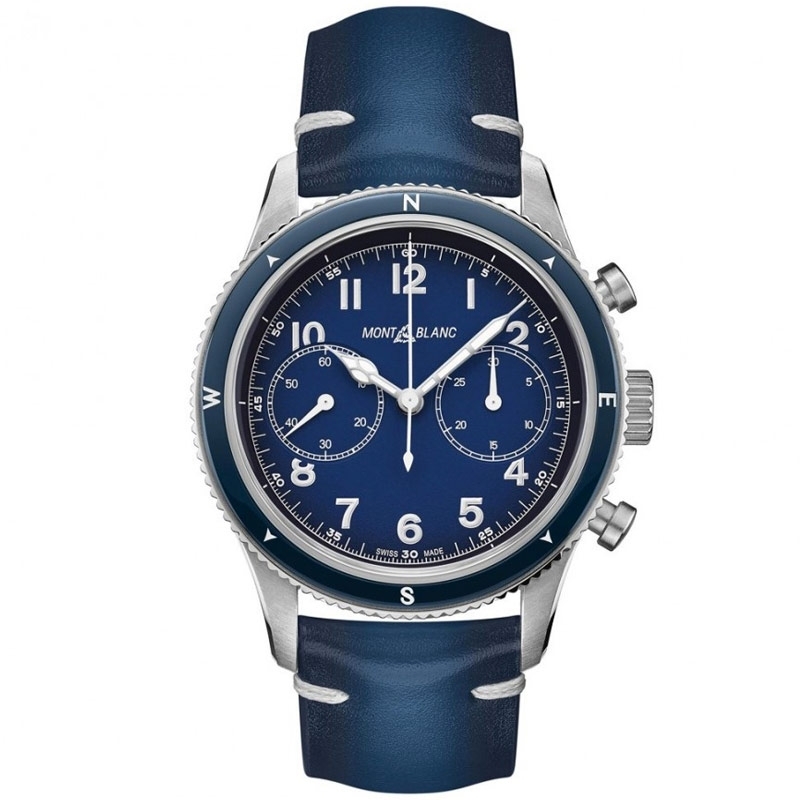 Reloj 1858 Automatic Chronograph hombre azul, 126912.