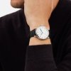 Reloj Montblanc Star Legacy Automatic Date con correa negra, 128681.