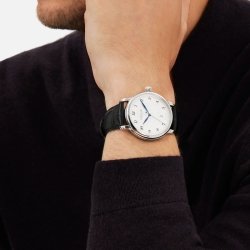 Reloj Montblanc Star Legacy Automatic Date con correa negra, 128681.