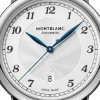 Reloj Montblanc Star Legacy Automatic Date con correa negra, 128681.