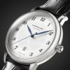 Reloj Montblanc Star Legacy Automatic Date con correa negra, 128681.