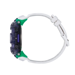 Reloj Casio G-Shock G-Squad con Bluetooth®, blanco morado y verde, GBD-100SM-1A7ER.