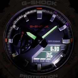 Reloj Casio G-Shock Classic Carbon Core camuflaje, GA-2100FR-5AER.