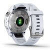 Reloj Garmin fēnix 7S Standar Edition blanco y acero, 010-02539-03.